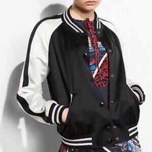 Coach Reversible Ranch Floral Varsity Multicolor Jacket Women's M